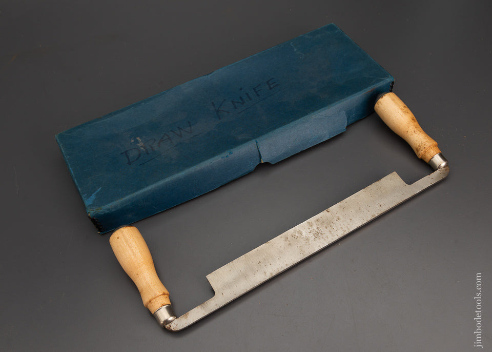 10 Inch DUNLAP Draw Knife Mint in Box - 102659