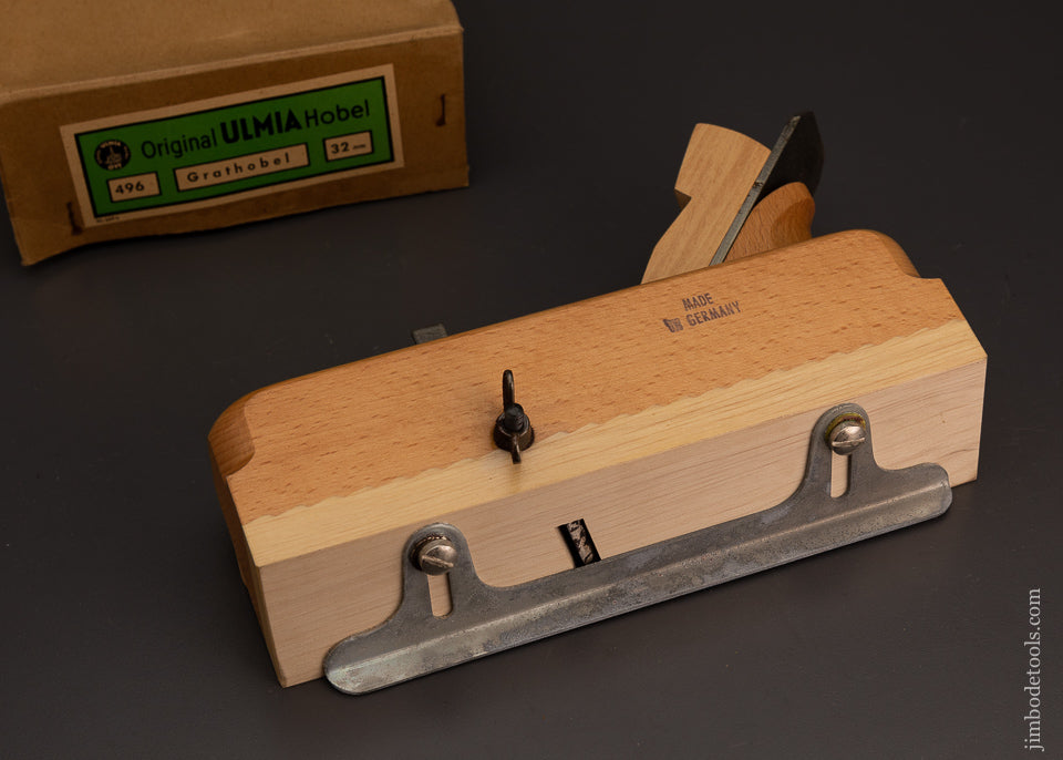 Original ULMIA Hubel Dovetail Plane Mint in Box - 103609