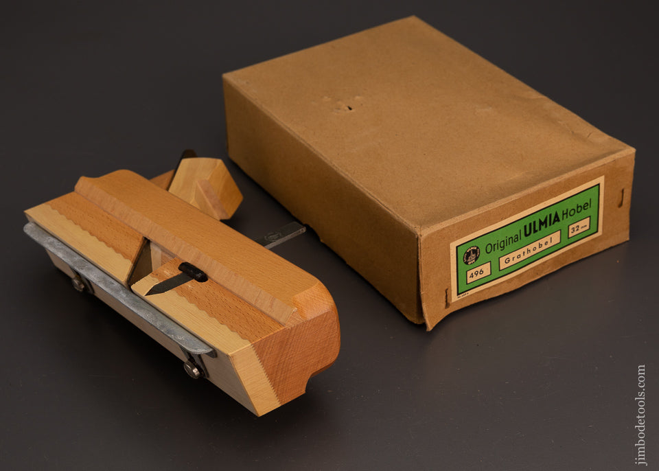 Original ULMIA Hubel Dovetail Plane Mint in Box - 103609
