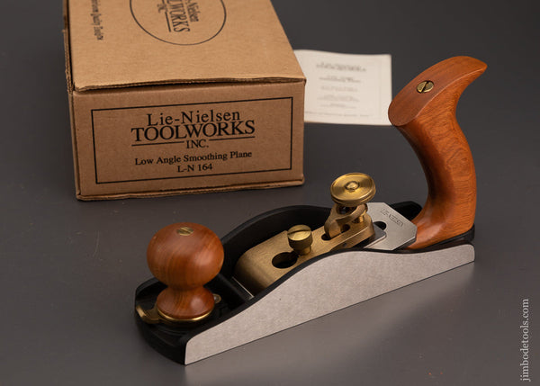 LIE NIELSEN L-N 164 Low Angle Smooth Plane in Box - 103760