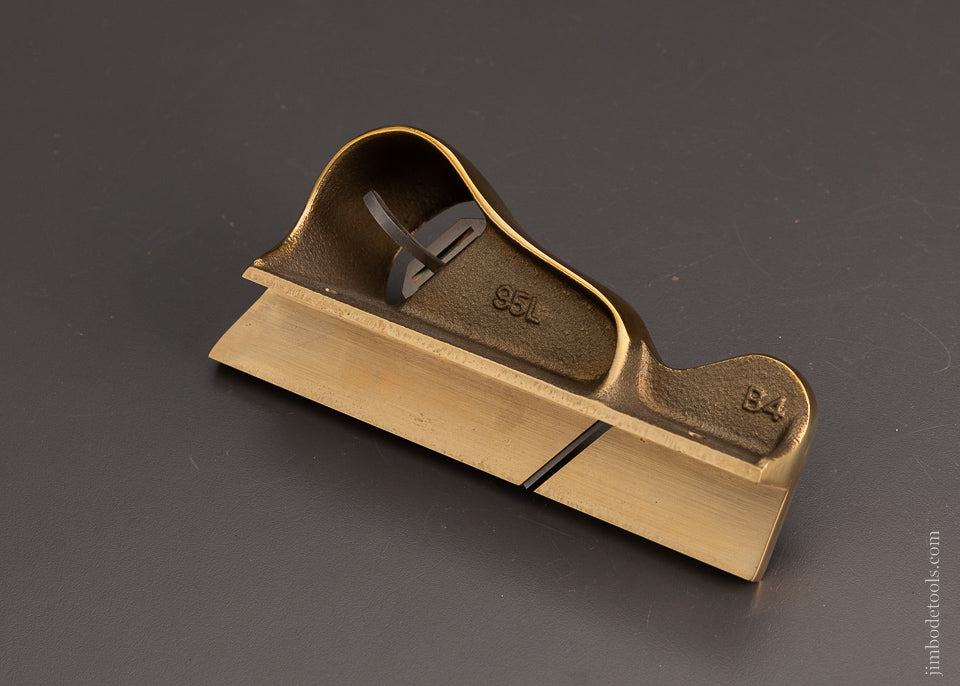 Rare & DISCONTINUED LIE NIELSEN  No. 95L Left-Hand Edge Plane Mine Unused - 104065