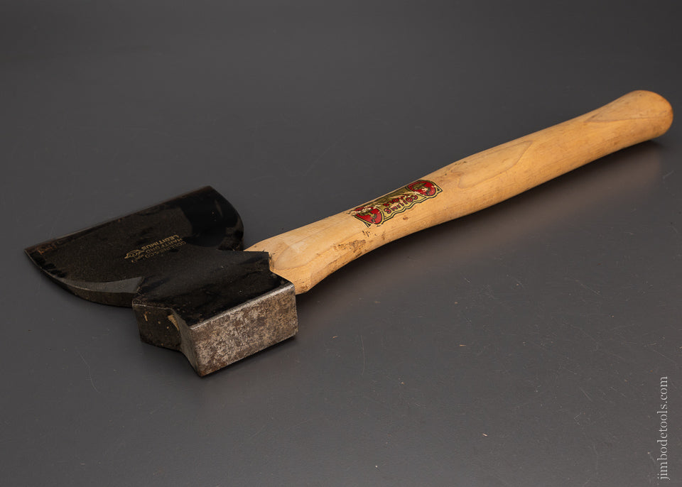 New Old Stock COLLINS HARTFORD Single Bevel Side Axe with Decal - 104679