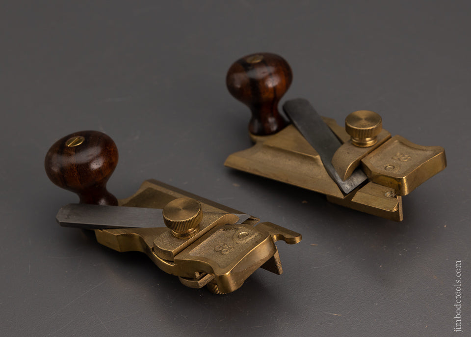 LIE NIELSEN No. 98 & 99 Side Bead Rabbet Planes Mint in Box with Rosew ...