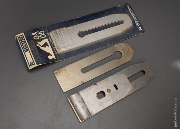 RECORD, STANLEY, ULMIA Spare 2 Inch Plane Irons for No. 4 or 5 Planes - 105783