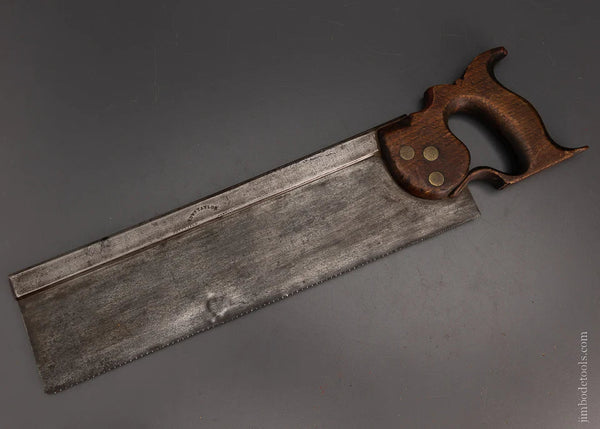 Early EDWIN TAYLOR 1829-39 Tenon Saw 14 Inch - 105828