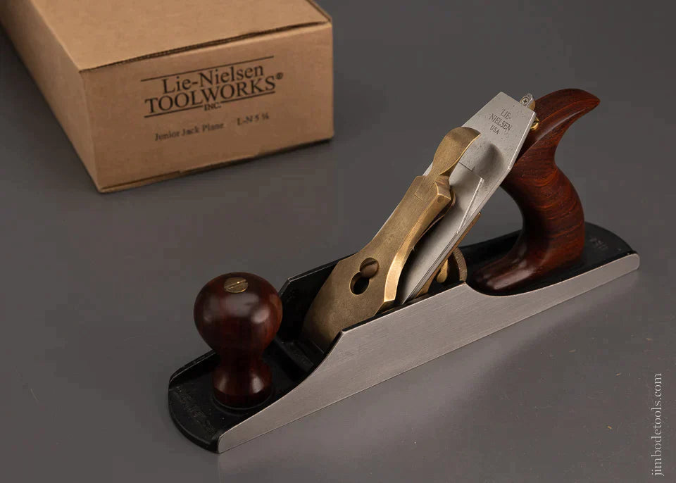 Long-Ago DISCONTINUED Dead Mint in Box LIE NIELSEN No. 5 1/4 Junior Jack Plane with Cocobolo Handles - 105936