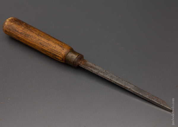 3/16 Inch Pig Sticker Mortise Chisel P. LAW 18th Century - 106099