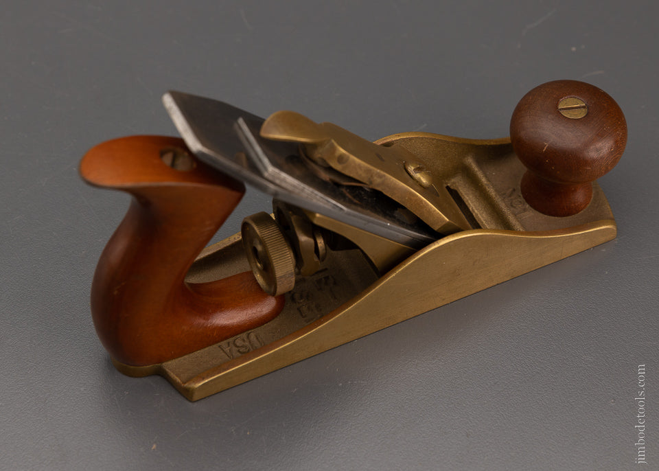 Fine LIE NIELSEN Bronze No. 1 Smooth Plane - 106223