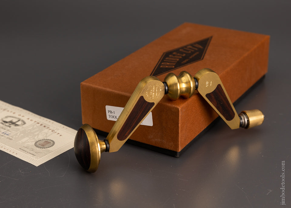 BRIDGE CITY TOOL WORKS PB-1 Palm Brace Mint in Box - 106266