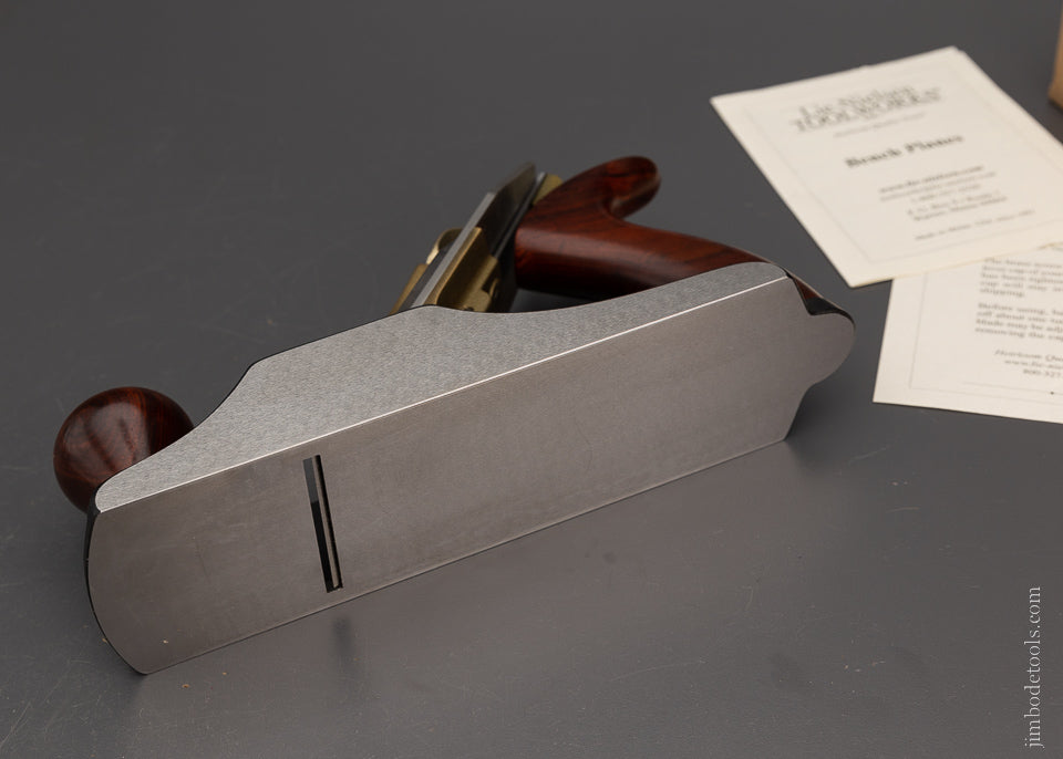 Dead Mint LIE NIELSEN No. 4 Smooth Plane with Cocobolo Handles in Box - 106399