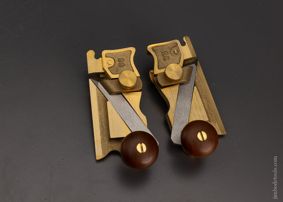 DISCONTINUED LIE NIELSEN No. 98 & 99 Side Rabbet Planes Mint in Box wi ...