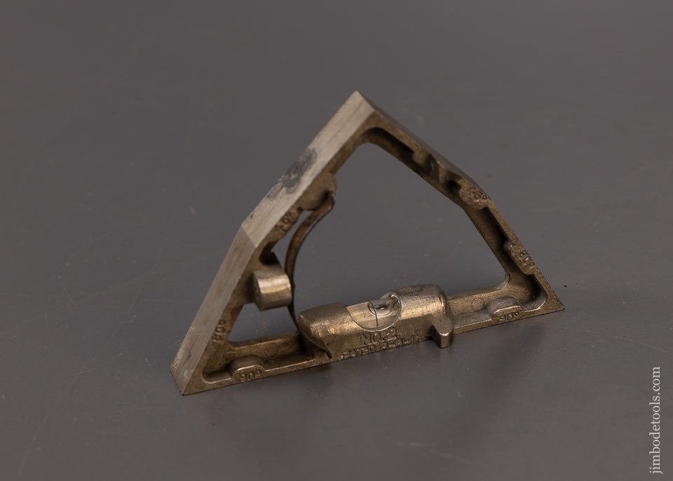 Rare STANLEY No. 2 Three Angle Rule Tool -- 107121 – Jim