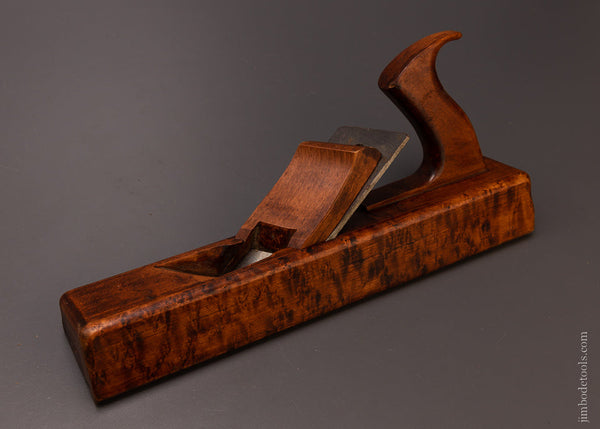 LEON ROBBINS Right-Handed Birdseye Maple Panel Raiser Plane - 107399