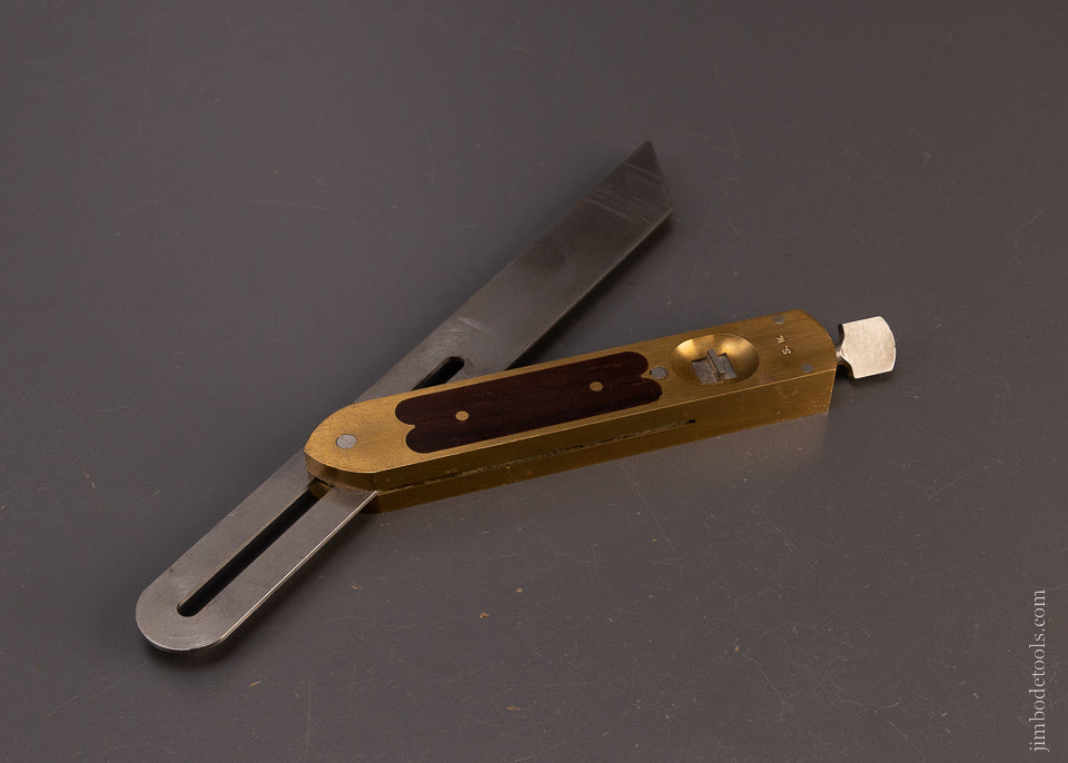 Minty 9 Inch ST. JOHNSBURY Bevel in Brass & Rosewood by Superior Works - 107454