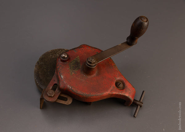 Hand Crank Grinder with Tool Rest SOLAR MFG. CO. 4 Inch Wheel - 107483