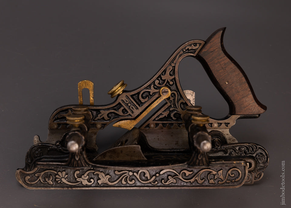 Very Crisp & Fine STANLEY No. 41 MILLERS PATENT Ornate Plow & Filletster Plane - 107865