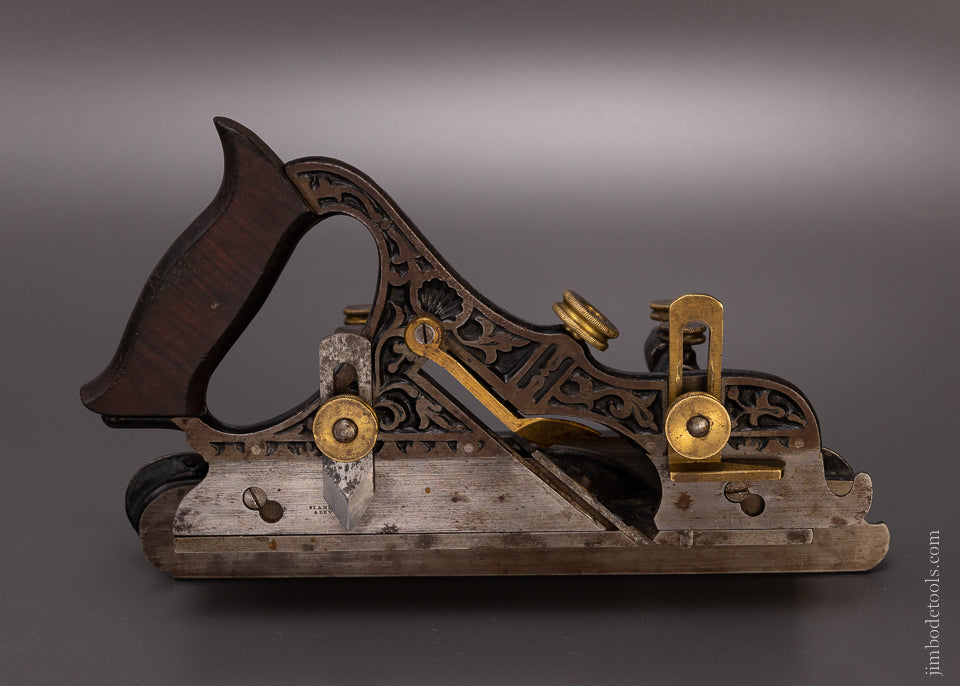 Very Crisp & Fine STANLEY No. 41 MILLERS PATENT Ornate Plow & Filletster Plane - 107865
