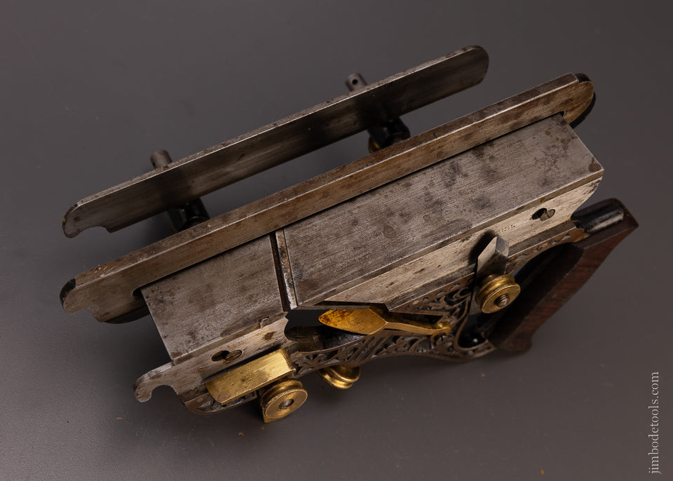 Very Crisp & Fine STANLEY No. 41 MILLERS PATENT Ornate Plow & Filletster Plane - 107865