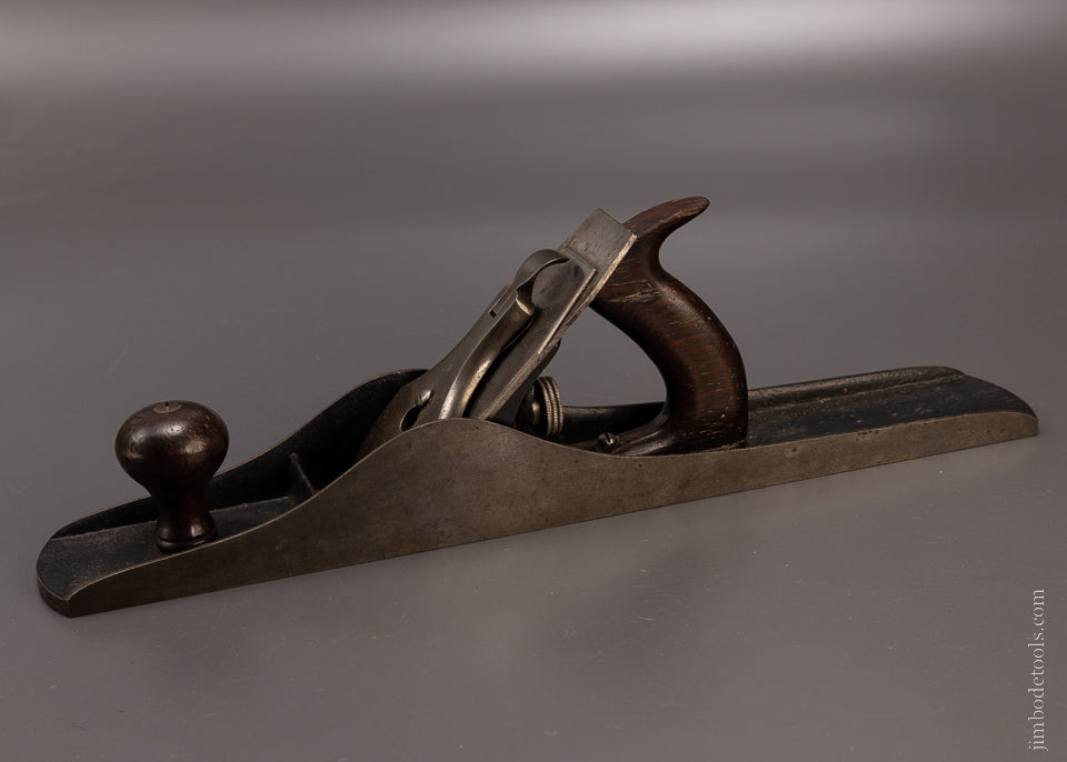 Exceptional Premium STEERS PATENT Bench Plane with Rosewood Strips - 107884