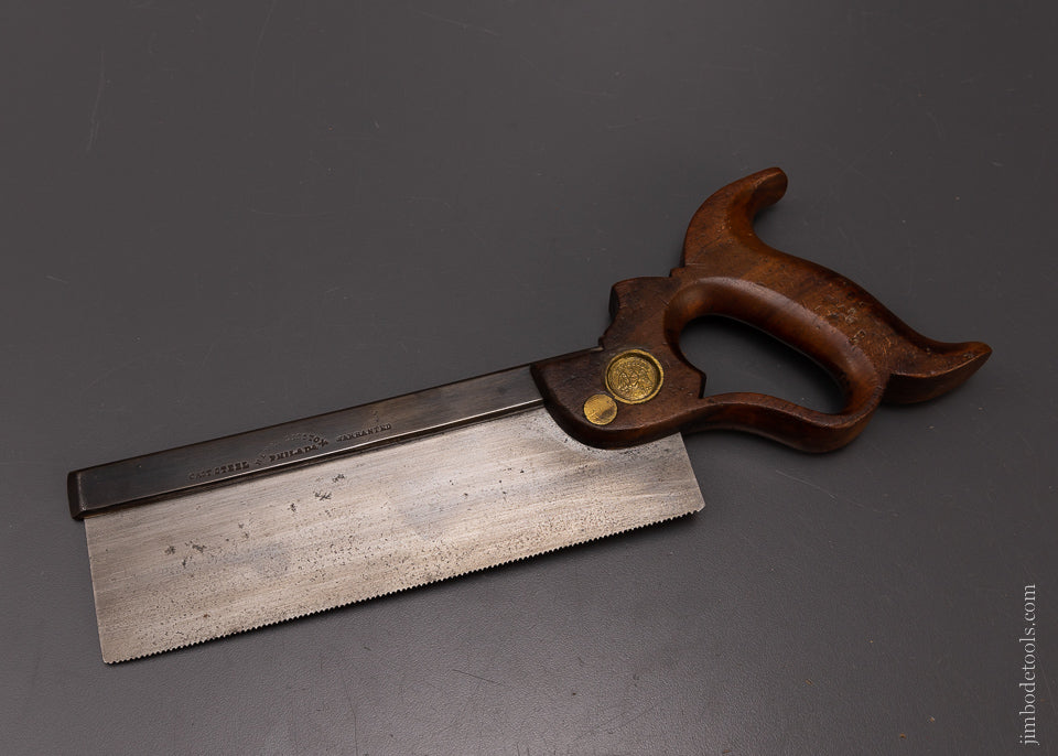 DISSTON ( Pre-Son ) Eagle Medallion 8 Inch Back Saw - 107934