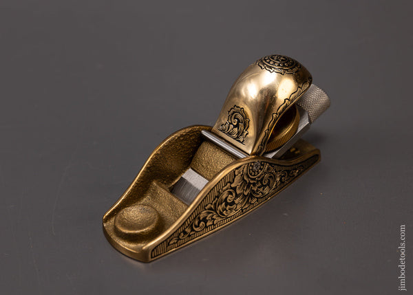 Lavishly Engraved LIE NIELSEN No. 101 Low Angle Block Plane - 107935