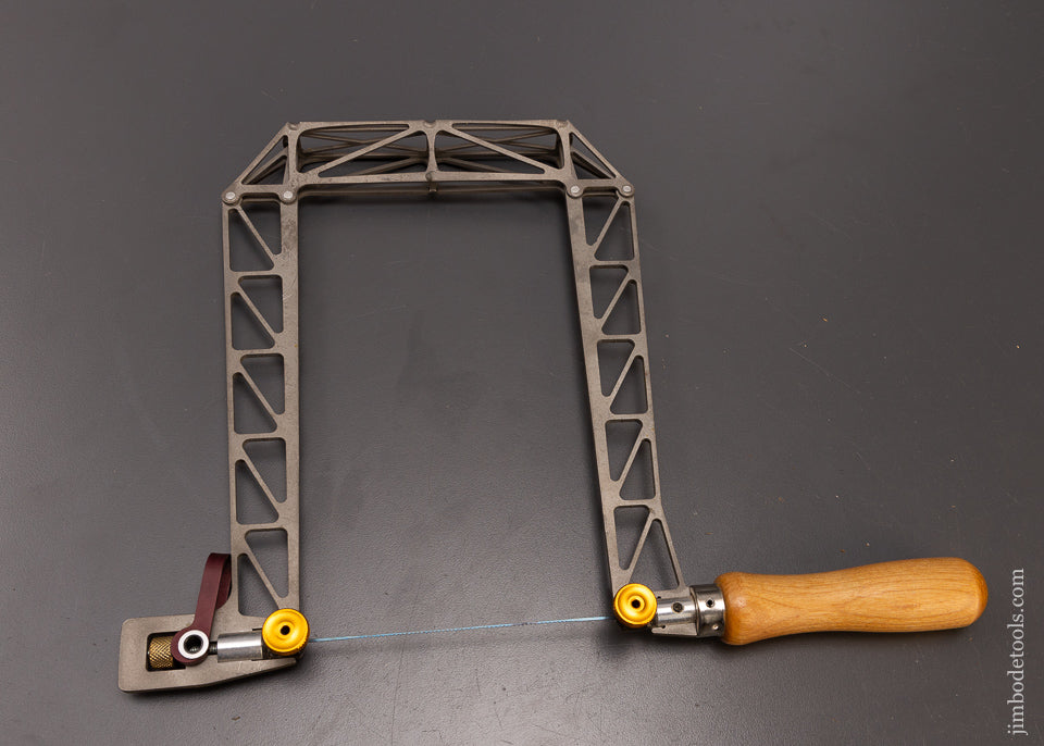Rare & Mint KNEW CONCEPTS Titanium Bird Cage Fret Saw - 108098