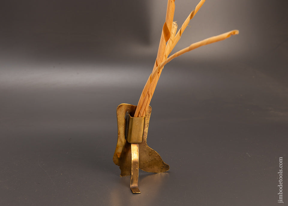 Awesome Brass Mantle Top Spill Holder - 108449