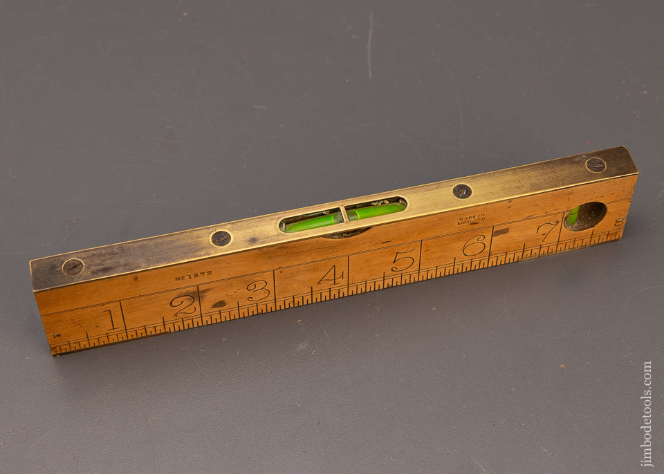 8 Inch Boxwood Combination Rule & Level by RABONE Fine - 108473