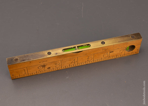 8 Inch Boxwood Combination Rule & Level by RABONE Fine - 108473