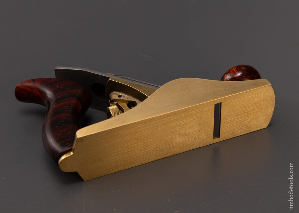 Rare LIE NIELSEN Bronze No. 1 Smooth Plane with COCOBOLO Handles - 108726