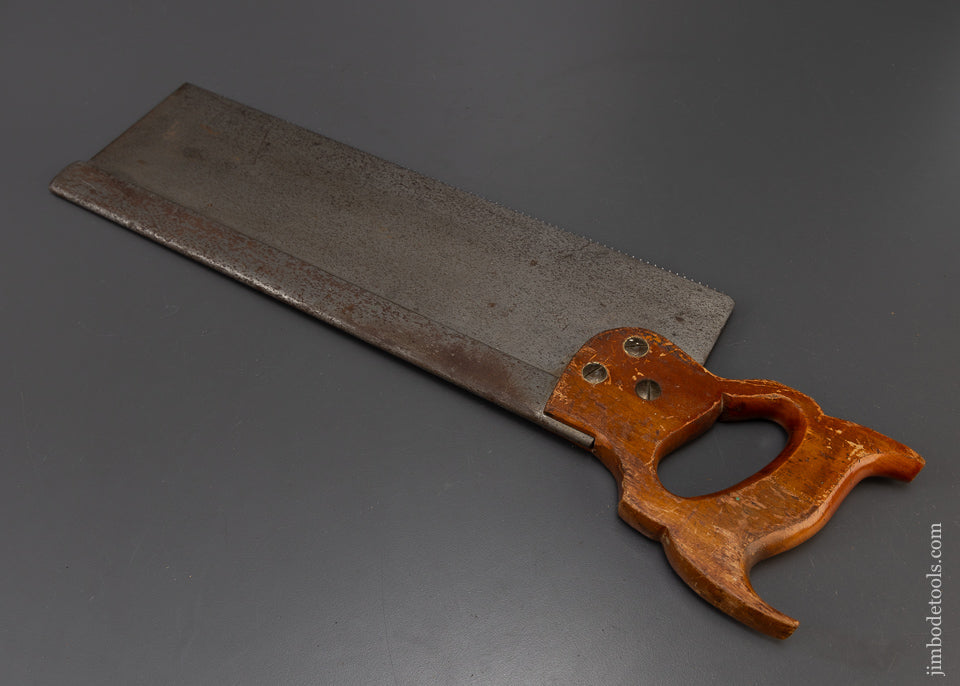 Rare Size 16 Inch DISSTON No. 4 Back Saw - 108858