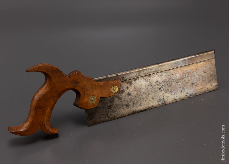 Early & Fine VANCE & LANDIS PHILADA Triple Cove Back Saw - EXCELSIOR 109111