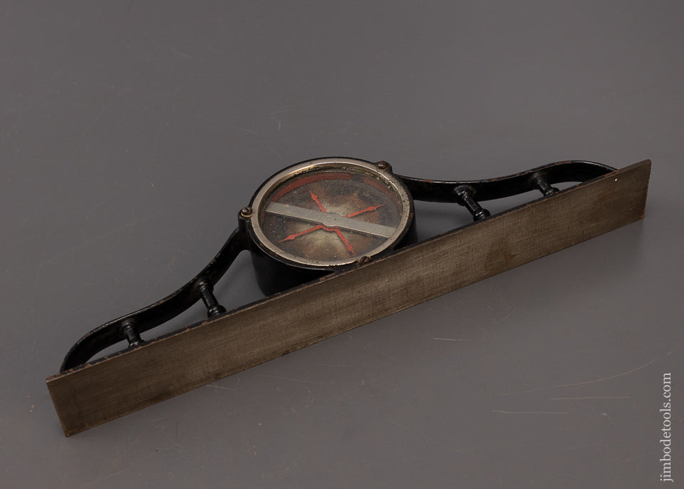 Spectacular MELLICK PATENT Inclinometer with Good Pinstriping - 109297