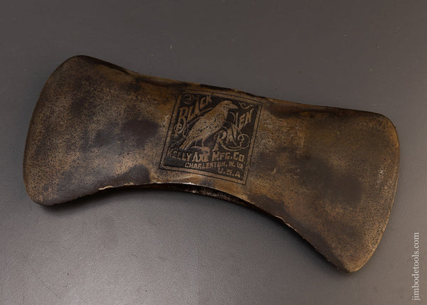 Crisp KELLY BLACK RAVEN DOUBLE Bit Embossed Axe - 109636