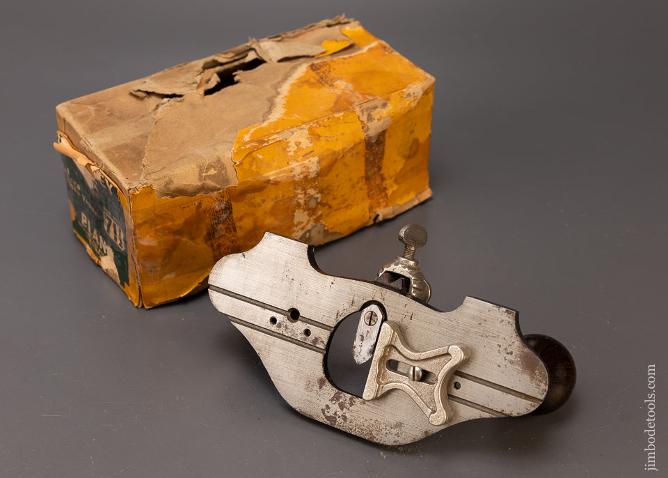 STANLEY No. 71 Rosewood Router Plane in Original Box - 109859