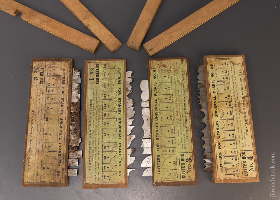 100% Complete STANLEY No. 55 Combination Plane - 110143