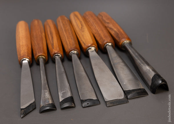 Mint Set of 7 Large Size PFEIL SWISS MADE Carving Tools Chisels Gouges ...
