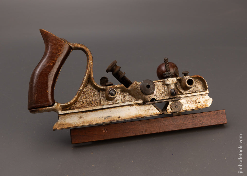 SARGENT No. 1080 Plow Plane with 18 Cutters - 111010