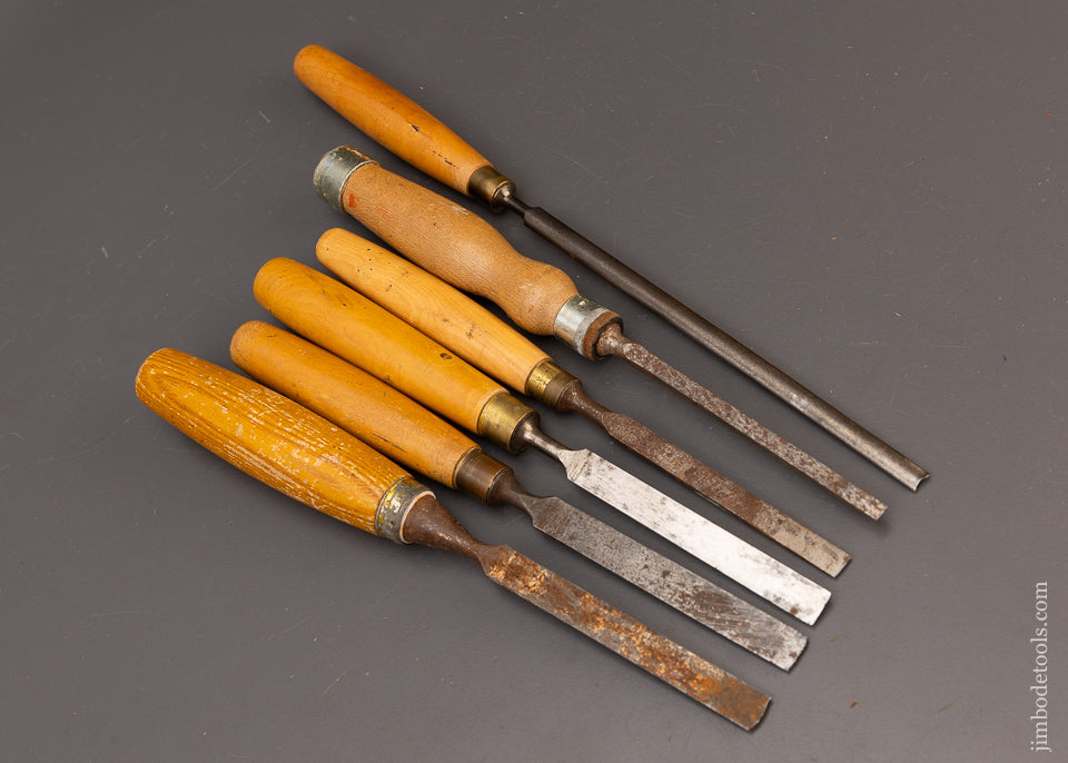 6 Assorted MARPLES Chisels - 111040