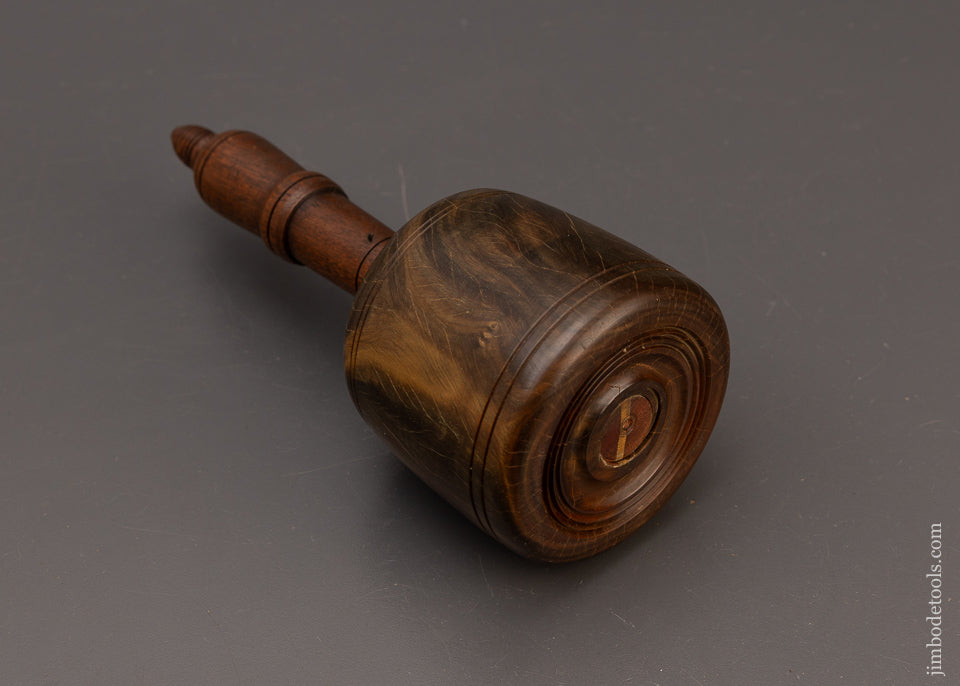 Fancy Lignum Vitae English Carving Mallet 1 Pound 4 Ounce - 111052