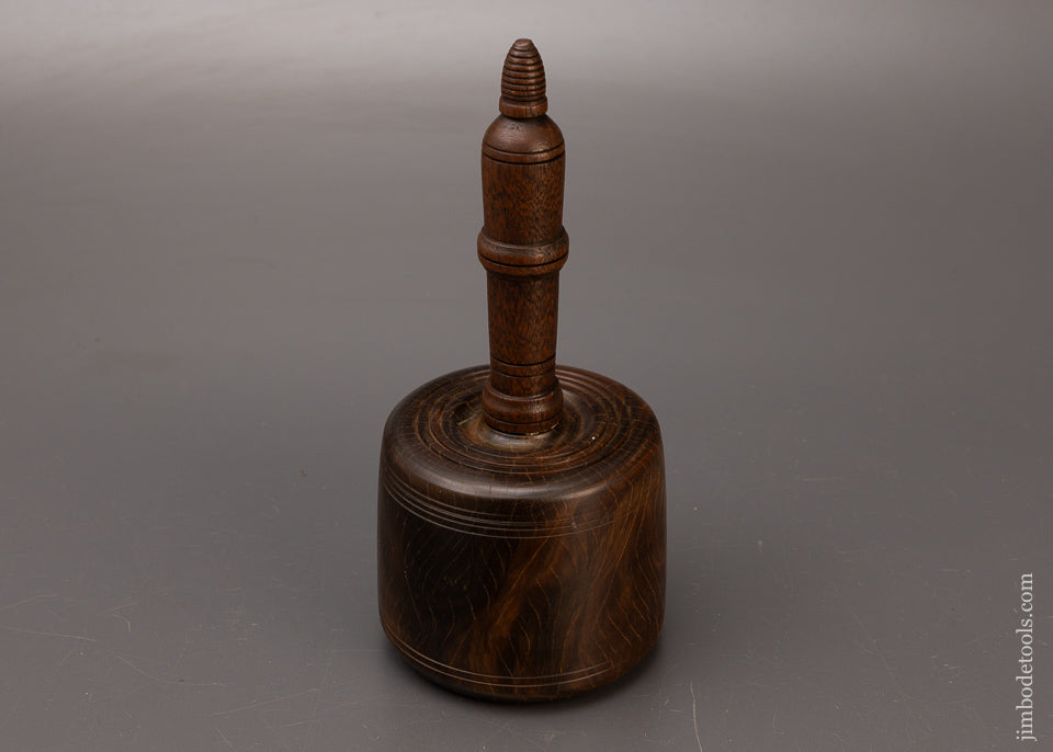 Fancy Lignum Vitae English Carving Mallet 2 Pound - 111054