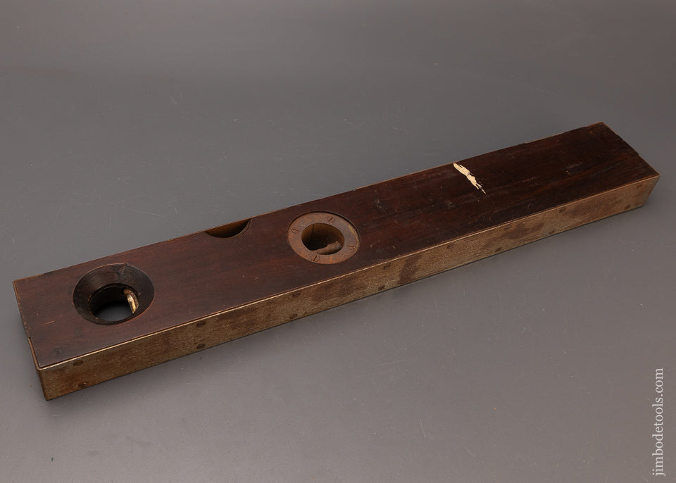 Crisp Clean EDWARD HELB PATENT Inclinometer Level - 111059