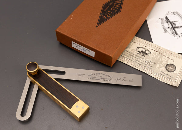 BRIDGE CITY TOOL WORKS TB4 Rosewood Mint in Box - 111075