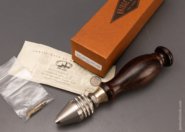 BRIDGE CITY TOOL WORKS PV-1 Pin Vise Mint in Box - 111087