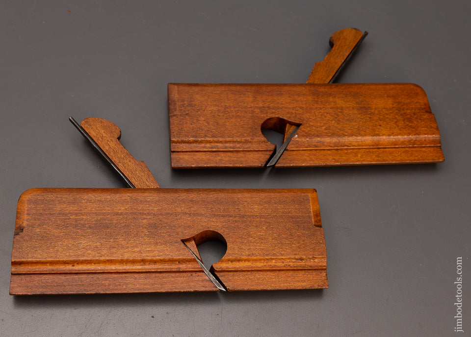 Fine Pair of GRIFFITHS NORWICH Side Round Moulding Plane 1803-1958 - 111094