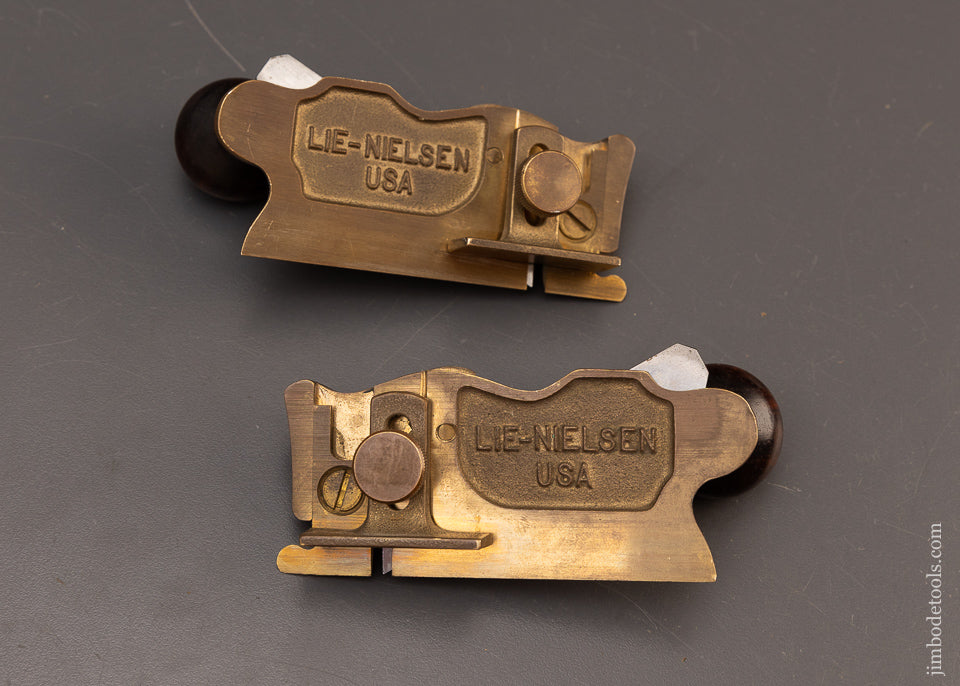 DISCONTINUED LIE NIELSEN No. 98 & 99 Side Rabbet Planes with Rosewood ...