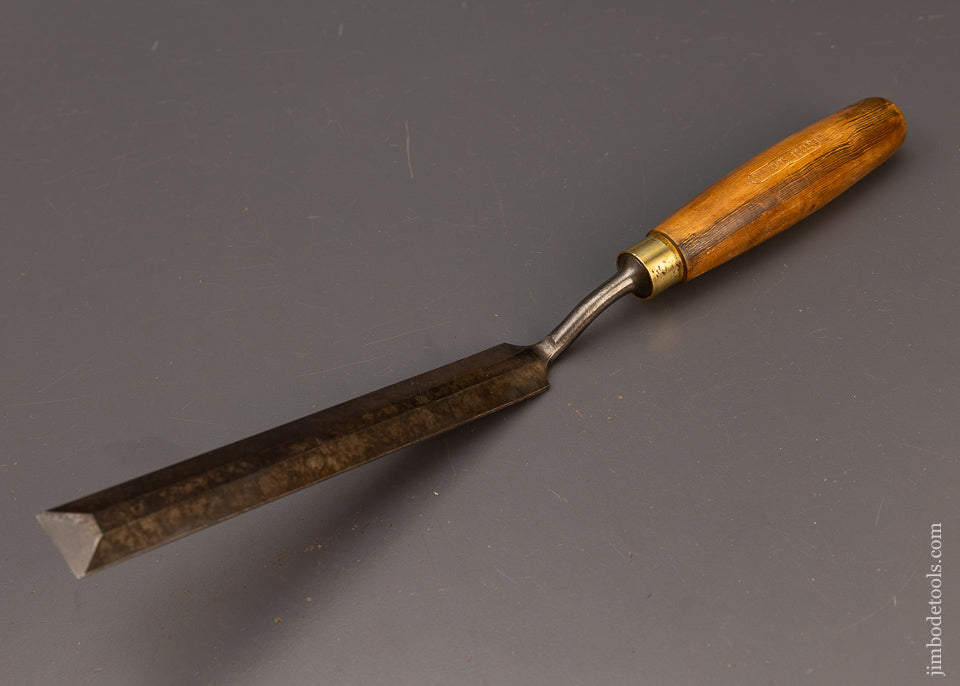 SARGENTS TOOLS 1 Inch Crank Neck Mortise Chisel with Boxwood Handle - 111098