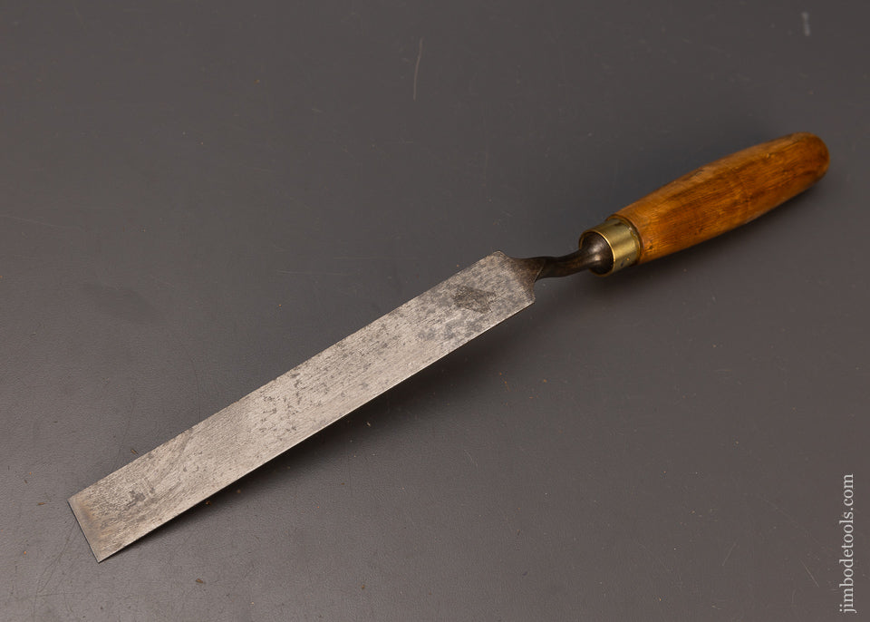 SARGENTS TOOLS 1 Inch Crank Neck Mortise Chisel with Boxwood Handle - 111098