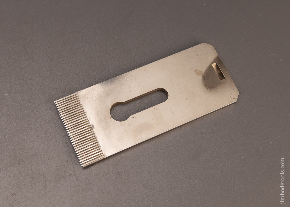 LIE NIELSEN Low Angle Toothing Iron 2 Inch - 111123