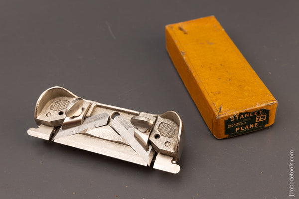 STANLEY No. 79 Double Side Rabbet Plane Mint in Box with Fence - 111126